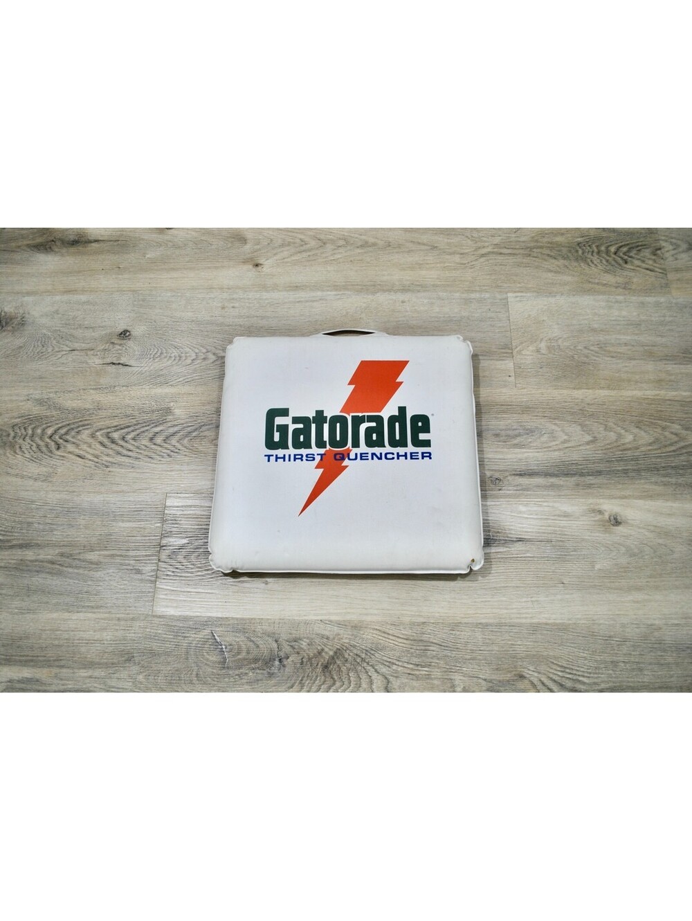 Vintage Gatorade Racing 90s Thirst Quencher Nascar Bleacher Cushion Seat Chair